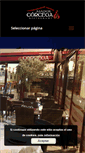 Mobile Screenshot of corcegarestaurant.com